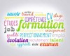 nuage de mots : formation