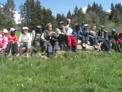 Photo de groupe au cret du poulet