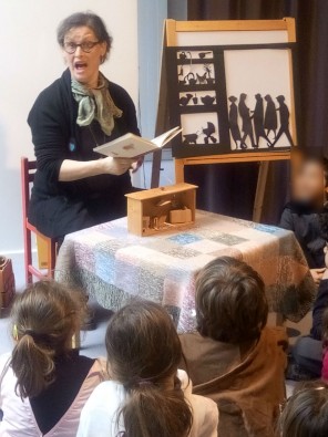 Quand Muriel lit, c'est très expressif !