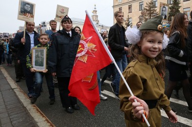 Акция "Бессмертный полк" в Казани