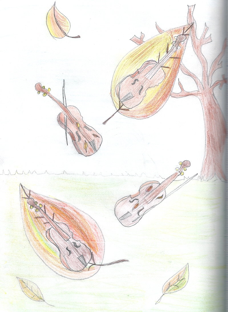 Dessin Poésie Chanson D Automne Paul Verlaine