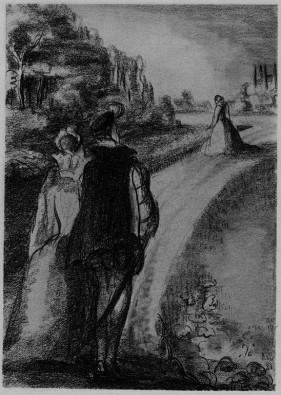 Frontispice de La Princesses de Clèves, coll. Les Chefs-d'Œuvres illustrés, Éditions de la pléiade, J. Jiffrin 1929.jpg