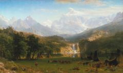 Les Montagnes Rocheuses: Lander's Peak, 1863, Albert BIERSTADT