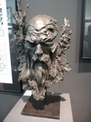 Odin, sculpté par Christophe Charbonnel, d'après les dessins d'Alex Alice