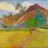 Montagnes tahitiennes (1891), huile sur toile de Paul GAUGUIN (1848-1903)