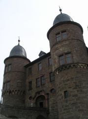 Le Château de Wertheim, vue de l'entrée