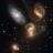 Les galaxies, photo montage de Skeeze sur Pixabay