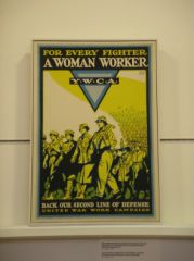 Affiche de propagande sur le travail des femmes