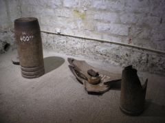 Des obus dans le Fort de Douaumont