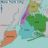 Carte des districts de New York, image de User PerryPlanet, sur Wikimedia Commons
