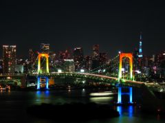 Le pont Arc-en-Ciel de Tokyo, by Gussisaurio - Own work. Licensed under CC BY-SA 3.0 via Commons