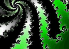 fractale verte