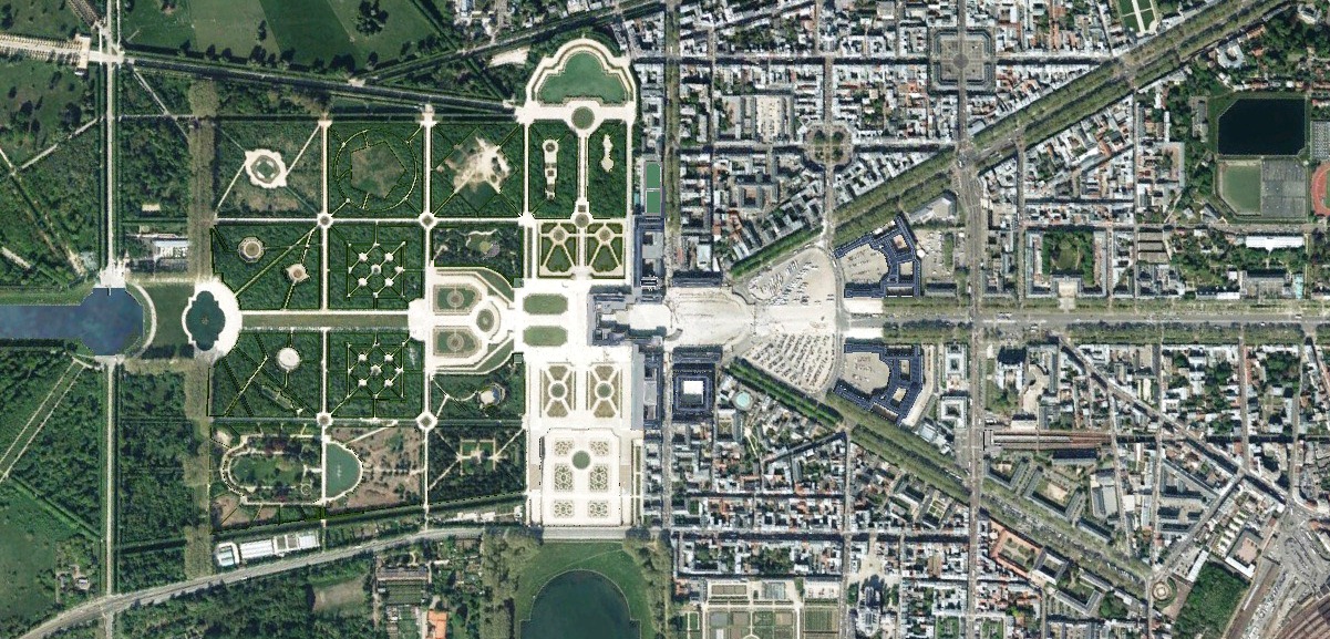plan eau versailles