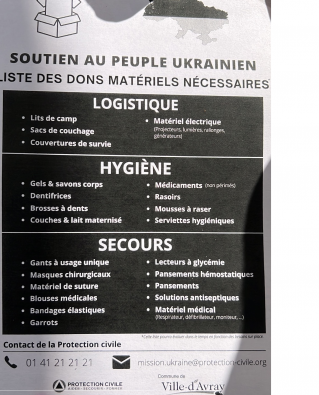 Fédérations de parents d'élèves - Collecte solidaire ukrainiens - Liste des besoins.png